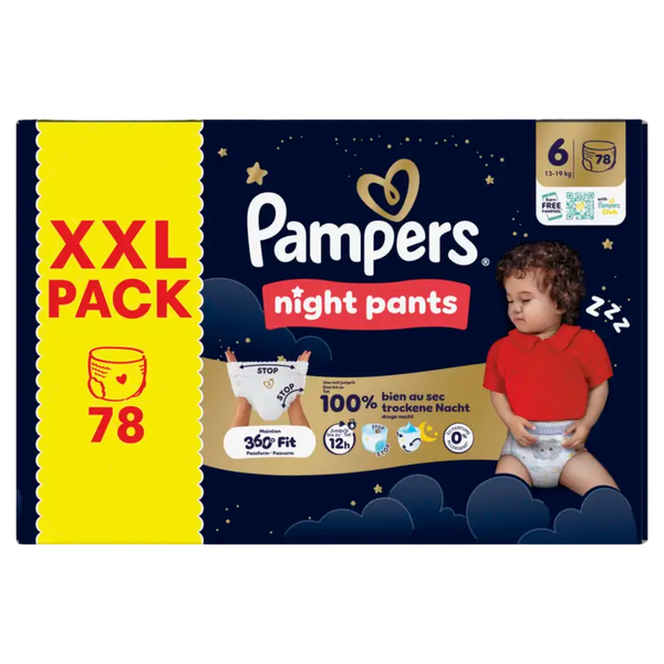 Pampers Night pants size 6 XXL pack