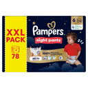 Pampers Night pants size 6 XXL pack
