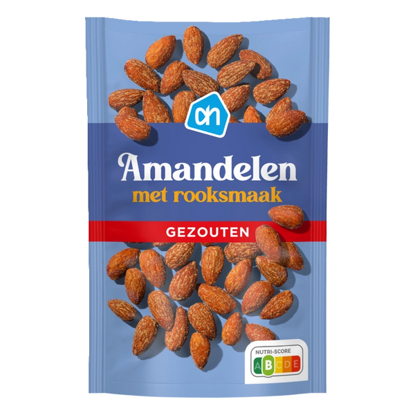 Amandelen met rooksmaak gezouten