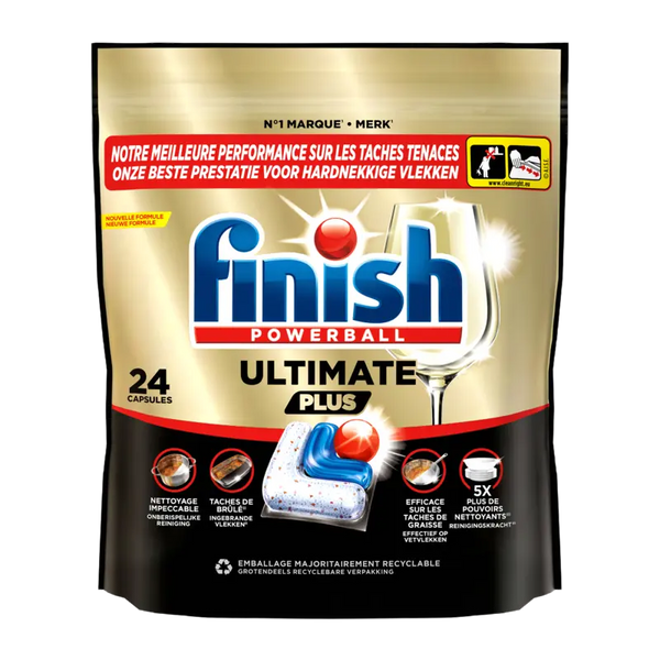 Finish Ultimate Plus dishwasher tablets