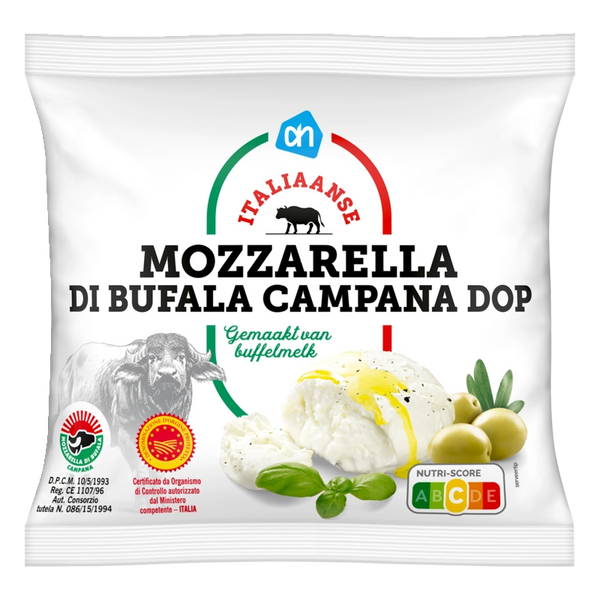 Italian buffalo mozzarella from Campania