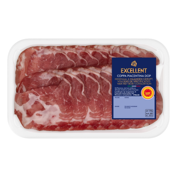 Excellent Coppa piacentina PDO