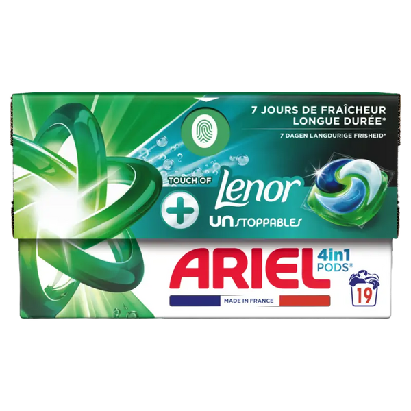 Ariel 4in1 pods - unstoppables lenor
