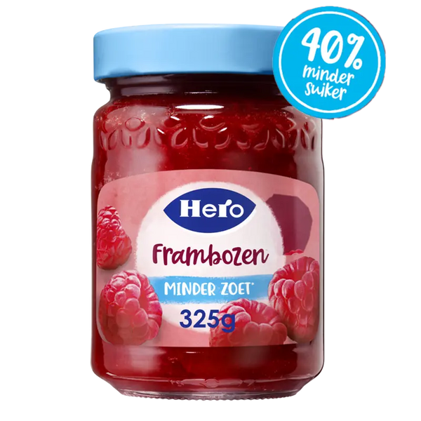 Hero Less Sweet Raspberry Jam