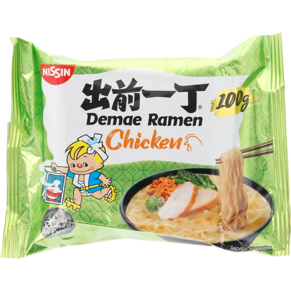 Nissin Demae ramen chicken