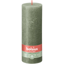 Bolsius Rustic candle olive green 19cm