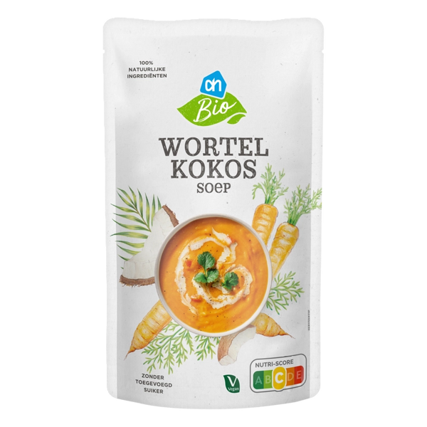 Biologisch Wortel kokossoep