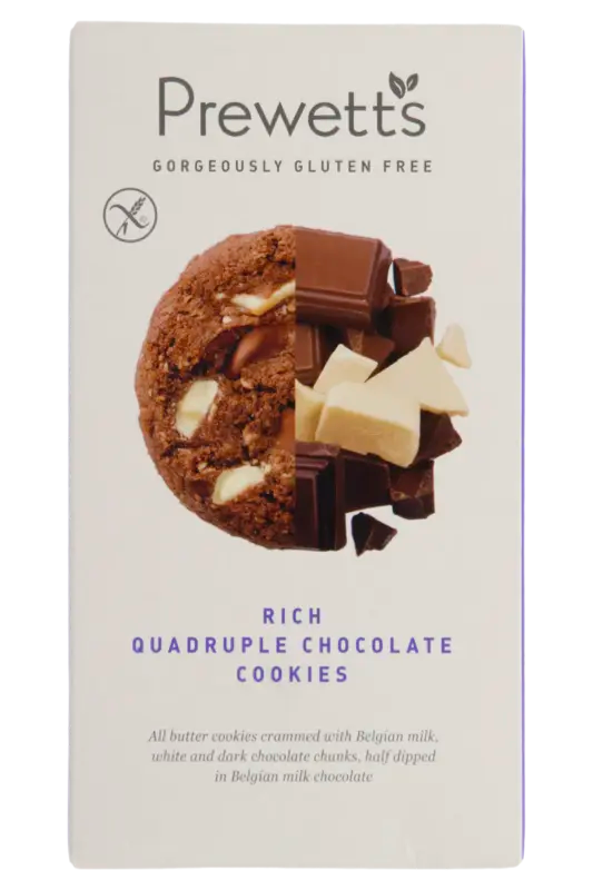 Prewetts Quadruple chocolate cookies