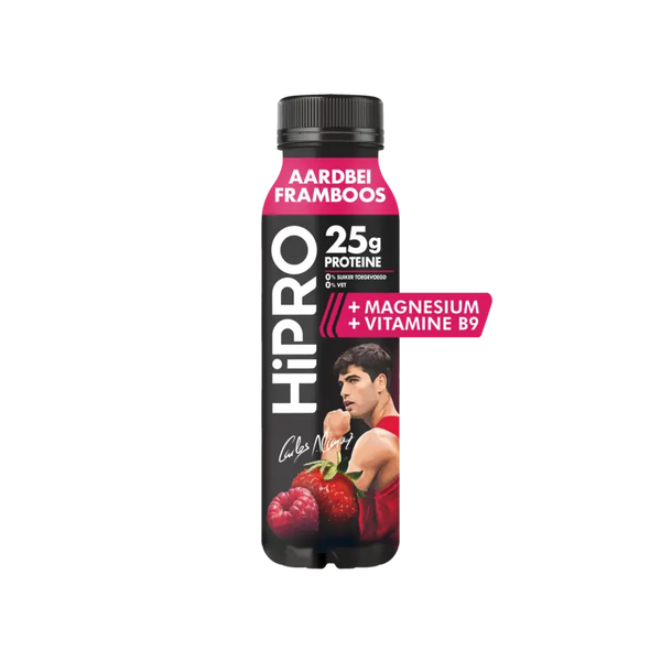 HiPRO Eiweißgetränk Himbeere Erdbeere