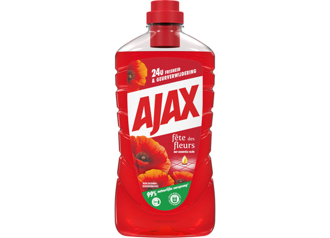 Ajax Rode bloemen allesreiniger