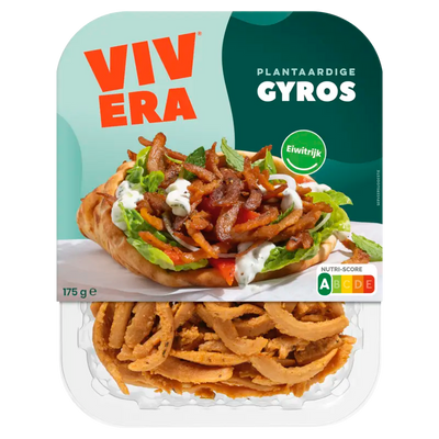 Vegetarian shawarma, gyros