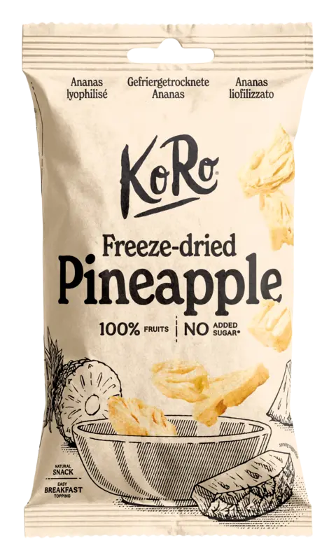 KoRo Gefriergetrocknete Ananas