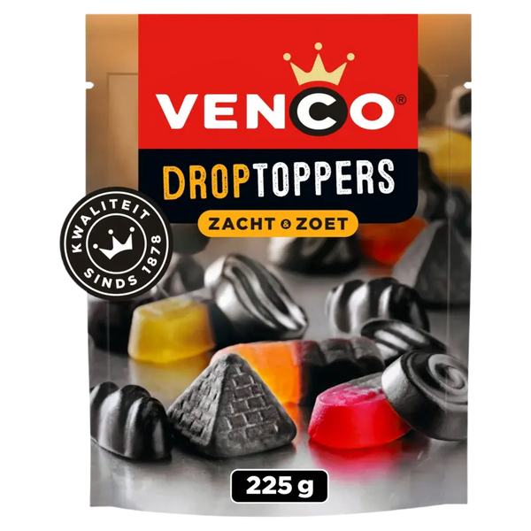 Venco Droptoppers zacht & zoet