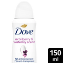 Dove Acai & waterlily sweat-blocking spray