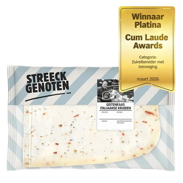 Streeckgenoten Geitenkaas Italiaanse kruiden