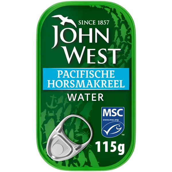John West Horsmakreel water