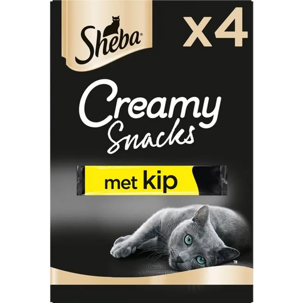 Sheba Creamy treats chicken