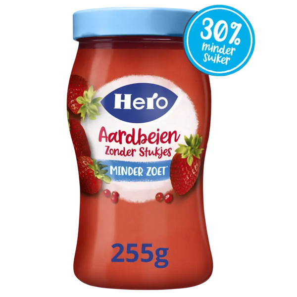 Hero Aardbeien zonder stukjes minder zoet