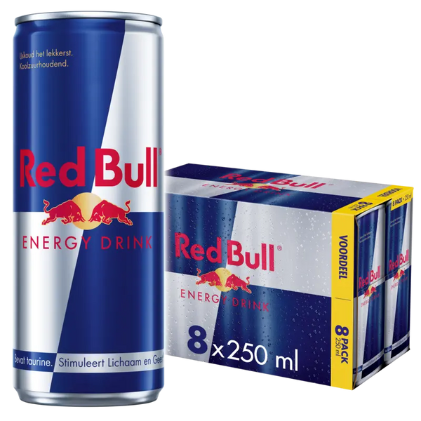 Red Bull Energy drink 8-pack voordeelverpakking