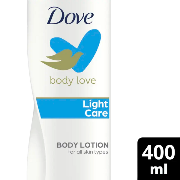 Dove Light care body lotion