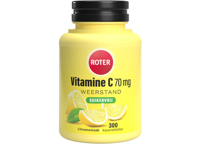 Roter Vitamin C 70 mg Zitrone ohne Zucker