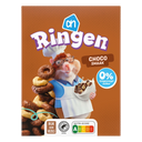 Chocolate-flavoured rings 0% added sugar