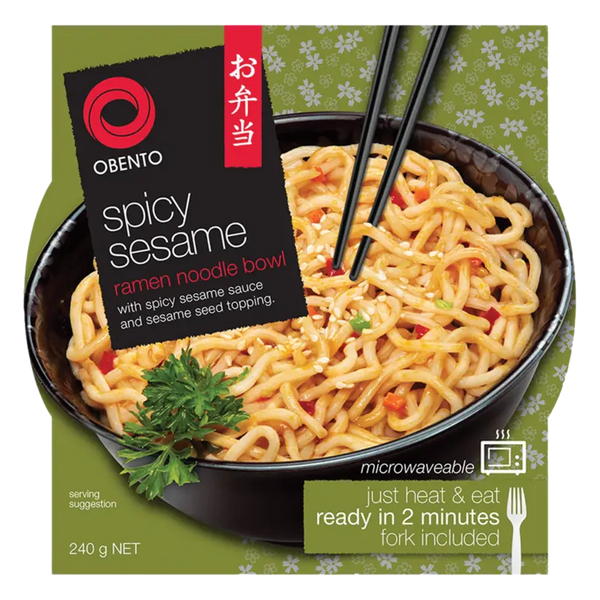 Obento Scharfe Sesam-Ramen-Nudelschale
