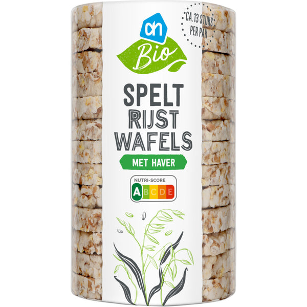 Biologisch Speltwafels met haver en rijst