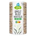 Organic spelt waffles with oats and rice