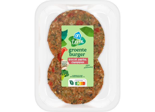 Terra Groenteburger broccoli paprika