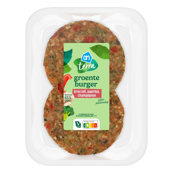 Terra Groenteburger broccoli paprika