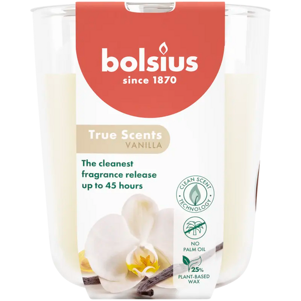 Bolsius True Scents Duftglas Vanilla