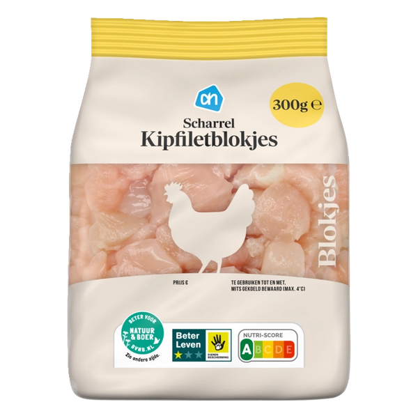 Freilandhähnchenbrustfiletwürfel