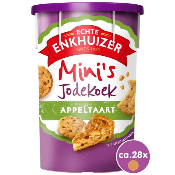 Echte Enkhuizer Mini's Jodekekse Apfelkuchen-Geschmack