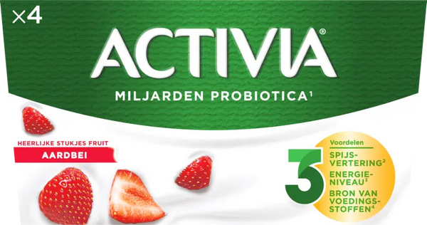 Activia Yoghurt aardbei