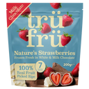 Trü Frü Aarbei wit en melk chocolade