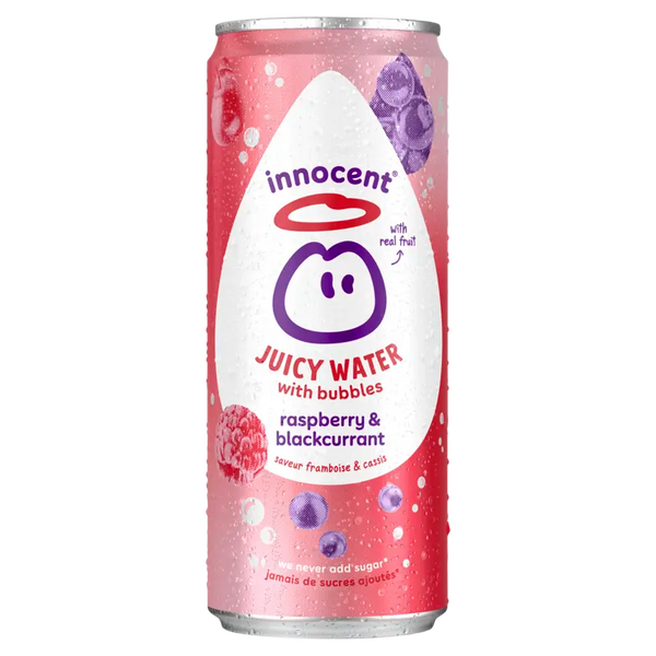 innocent Juicy Water with Bubbles Raspberry