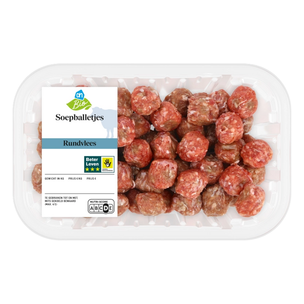Biologisch Rundersoepballetjes