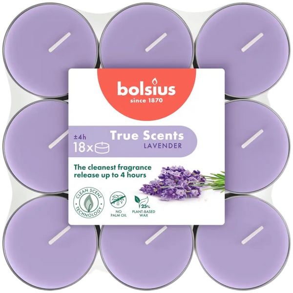 Bolsius Geurtheelichten true scents lavender