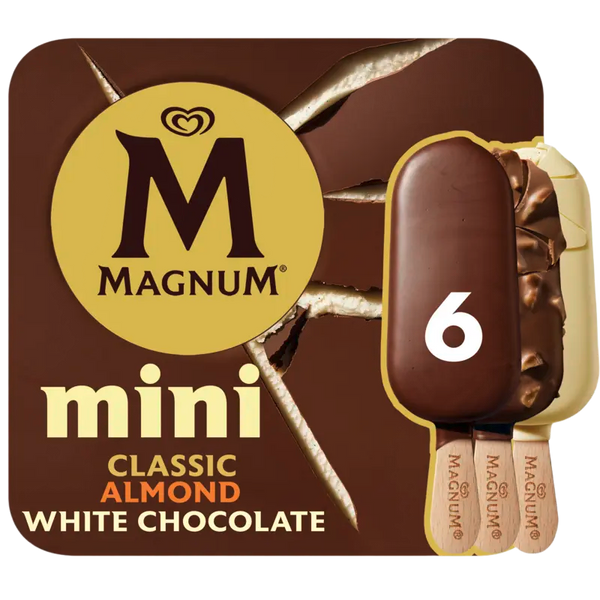 Magnum Mini classic almond white