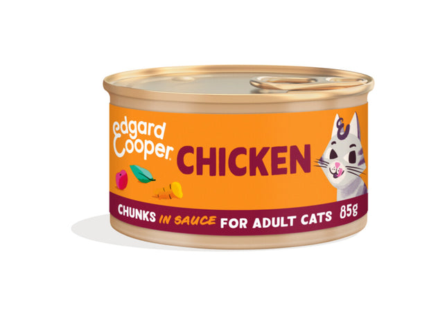 Edgard & Cooper Geef mij echte stukjes kip in saus