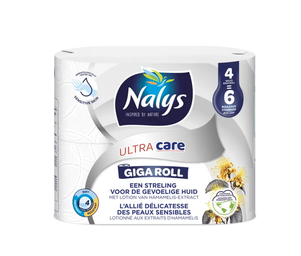 Nalys Ultra Care Gigarolle Toilettenpapier