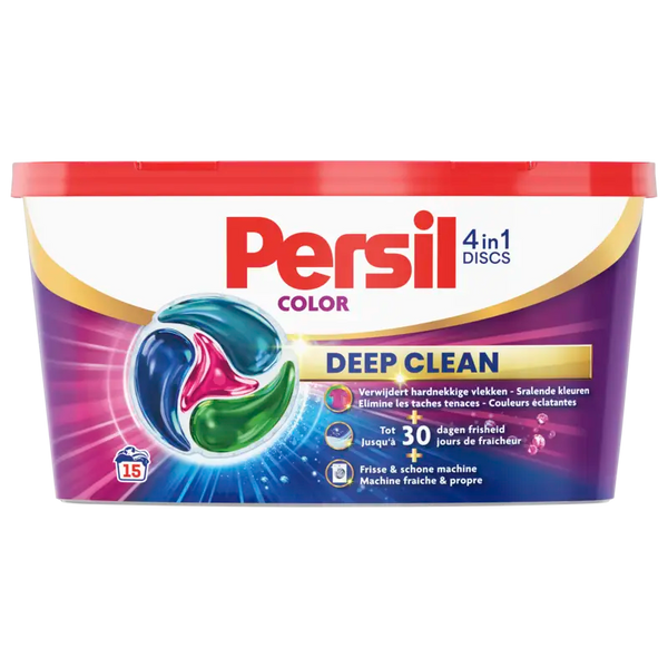 Persil Deep clean 4 in 1 discs capsules kleur