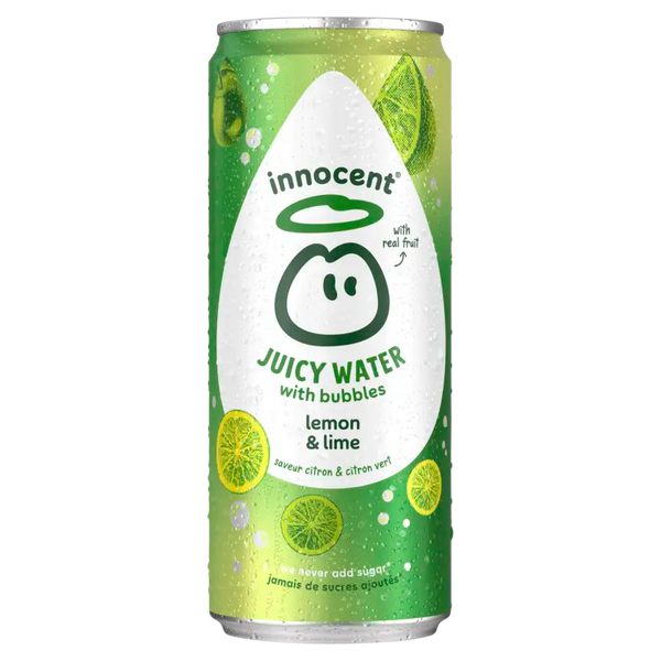 innocent Juicy Sparkling Water Lemon & Lime