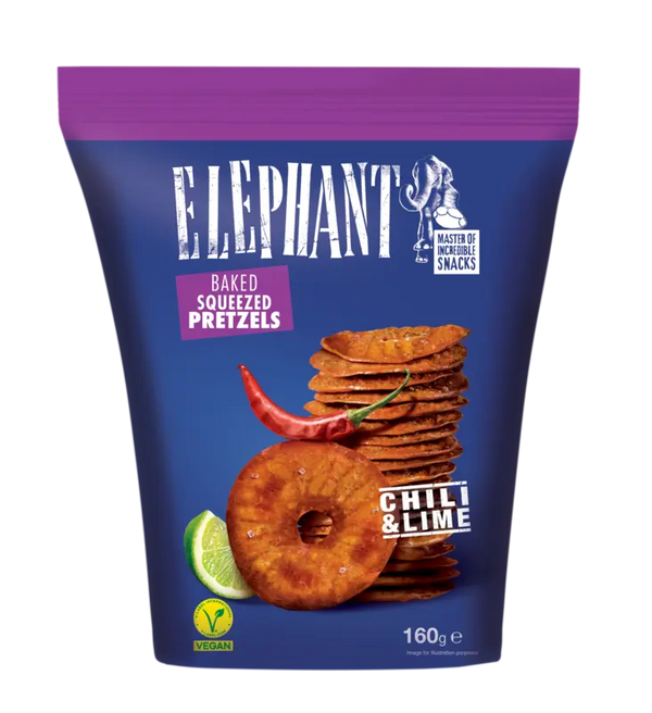 Elephant Pretzels chili & lime