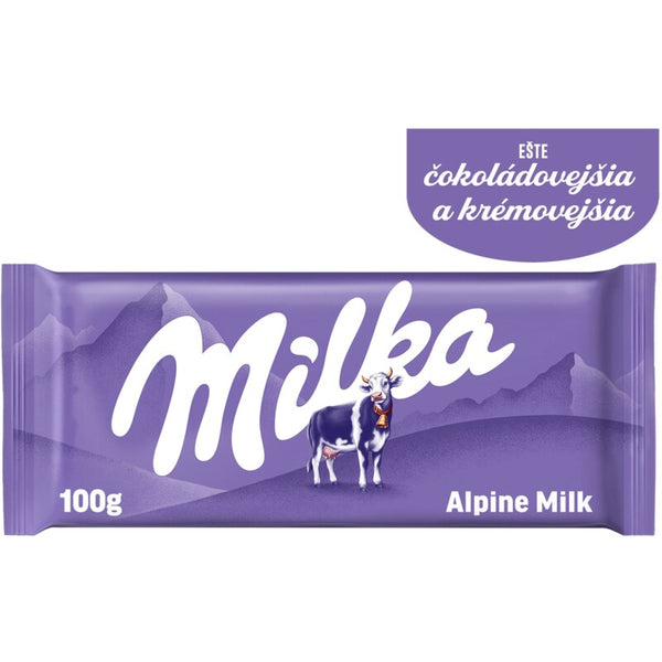 Milka Reep melkchocolade alpenmelk
