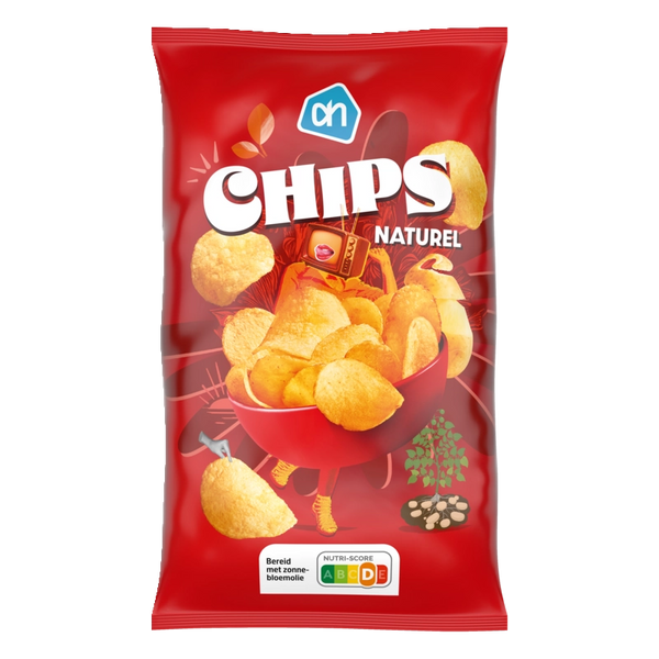 Plain potato chips