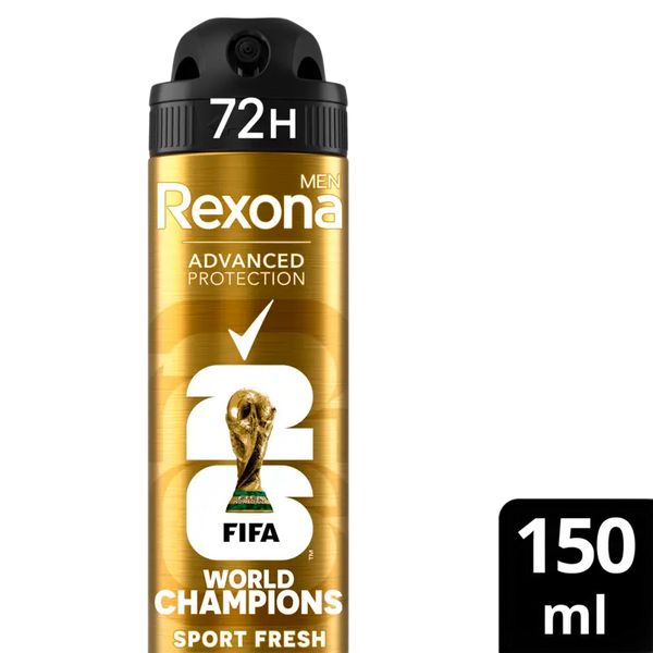 Rexona Men FIFA limited collection spray