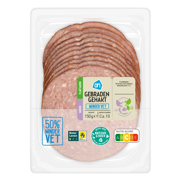 Gebratenes Hackfleisch fettreduziert