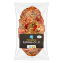 Focaccia mit Paprika und Oliven